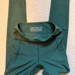 Outdoor Voices Green Leggings